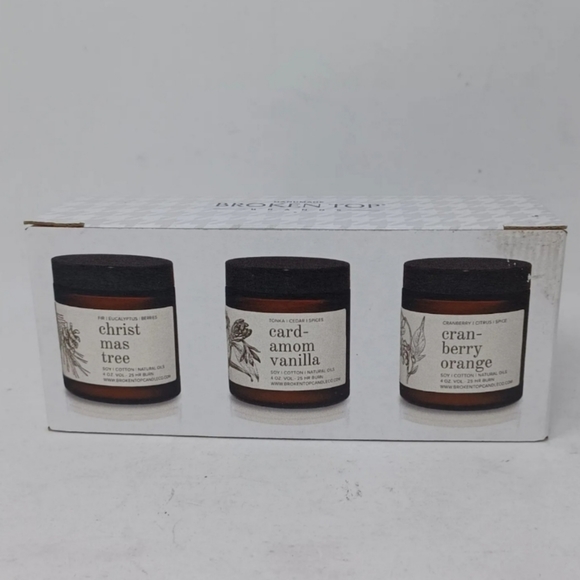 Macy's Other Broken Top Candle Company 3 Piece Soy Wax Scented